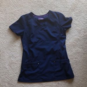 Purple Label Yoga Scrub Top